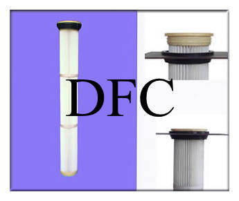 Polyurethane Cap top install dust filter cartridge