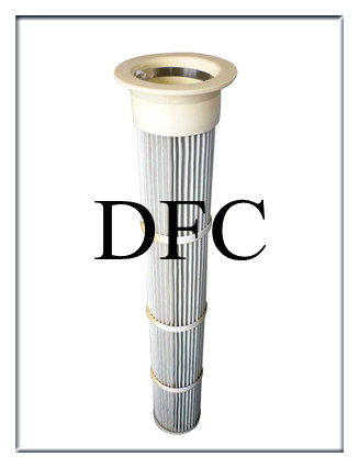 Silicon top cap dust filter cartridge