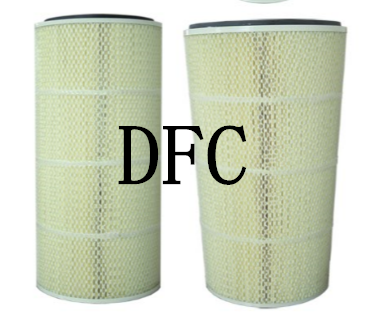 Polyester Filter Cartridge for Gas Turbine